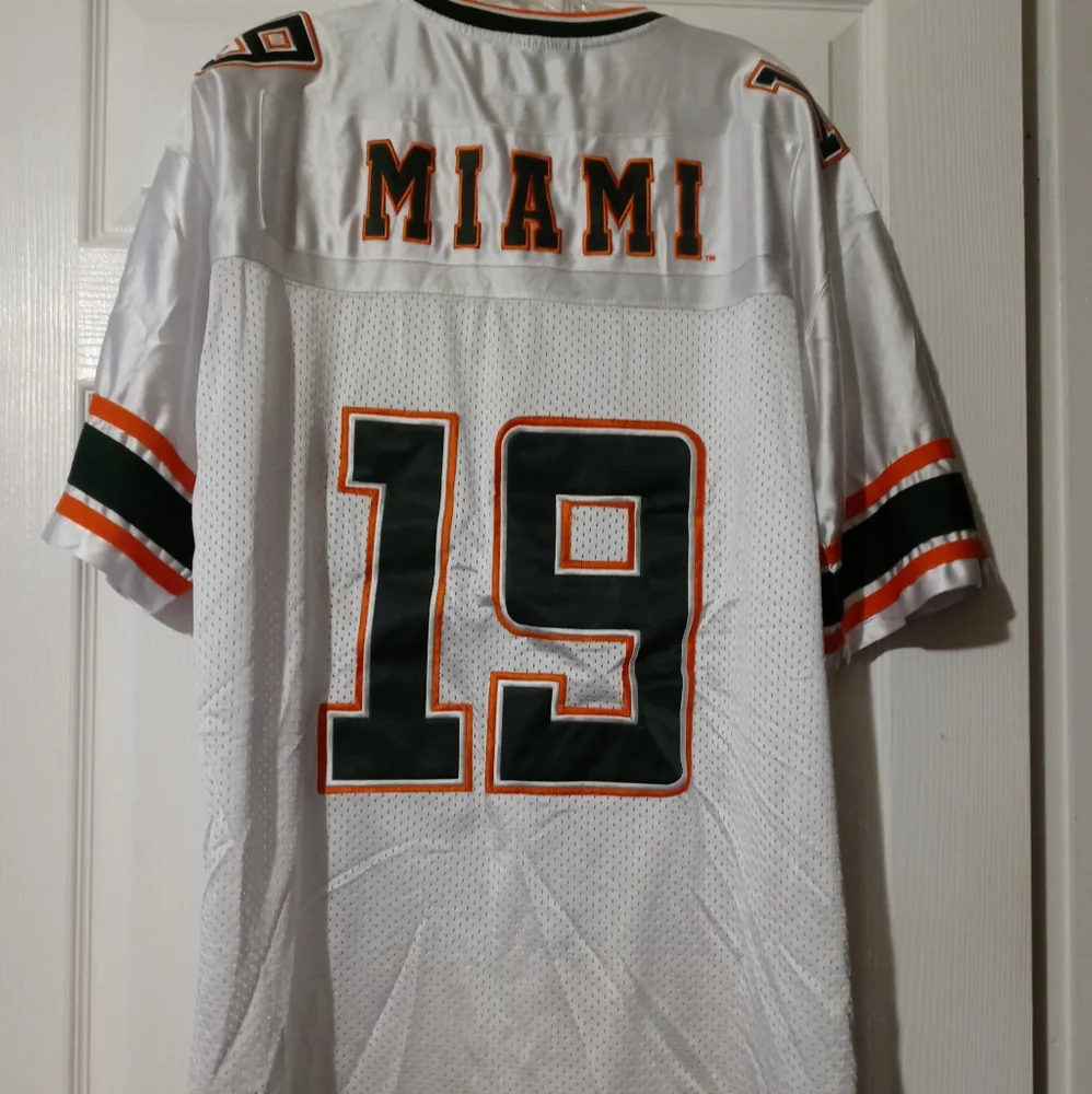 🏈UM FOOTBALL JERSEY CANES SWAGGER🏈 - Picture 6 of 16
